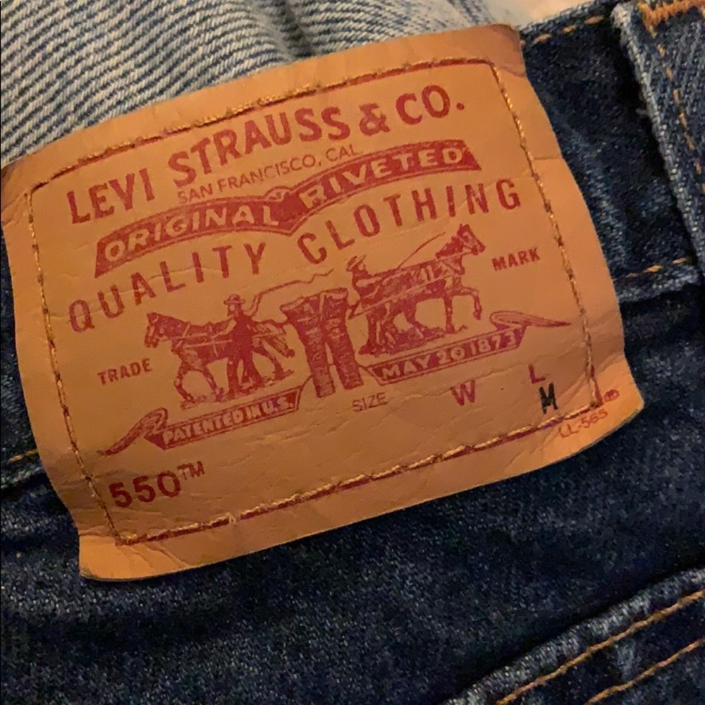 Vintage Levi’s Tapered Dark Wash Mom Jeans